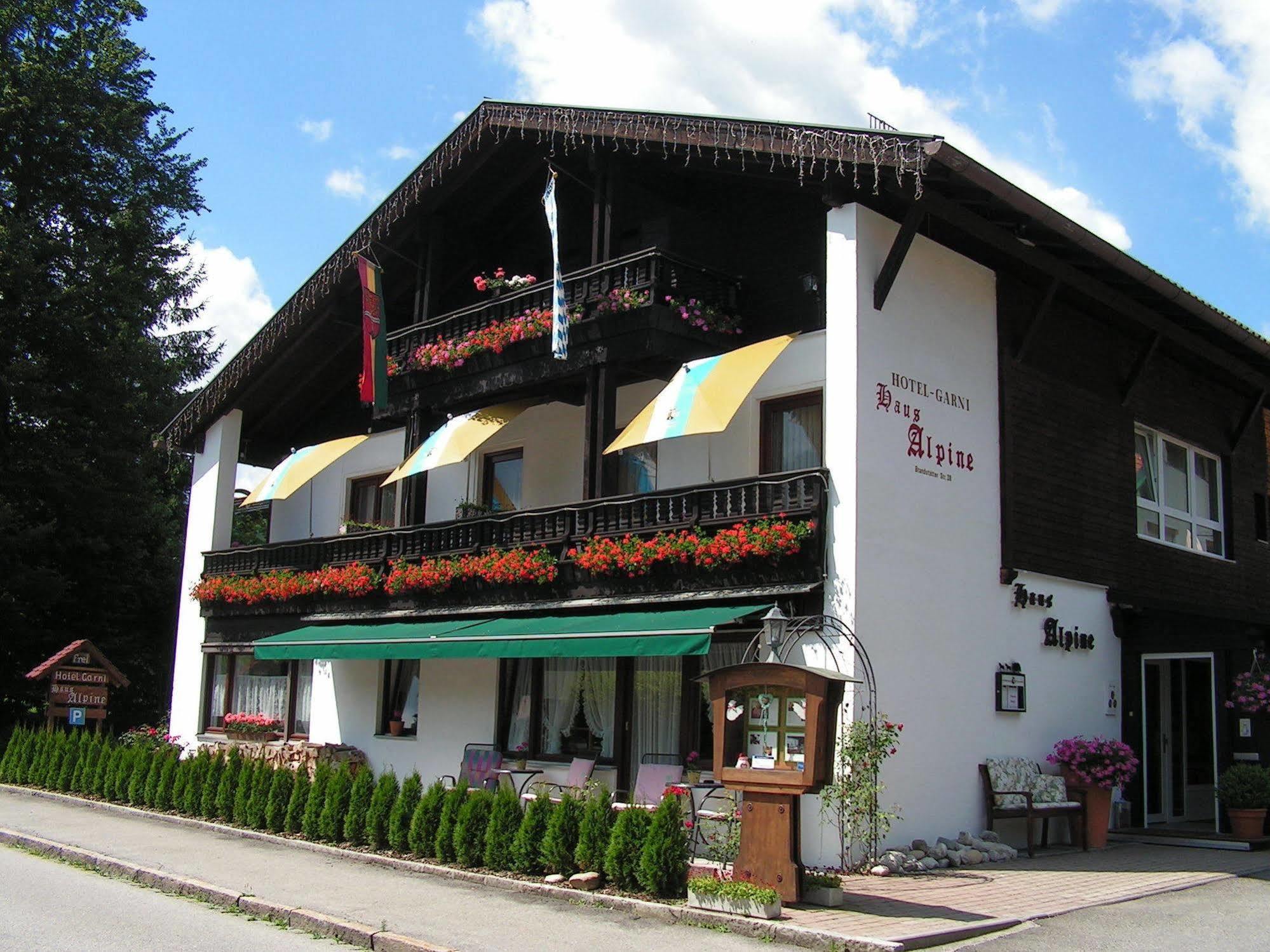 Hotel Garni Haus Alpine - Chiemgau Karte Inkl روهبولدنغ المظهر الخارجي الصورة